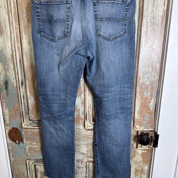 Lucky Brand 121 Heritage Slim Jeans Men's Size 34x30 (Actual 37x29) Blue Denim - Picture 7 of 10